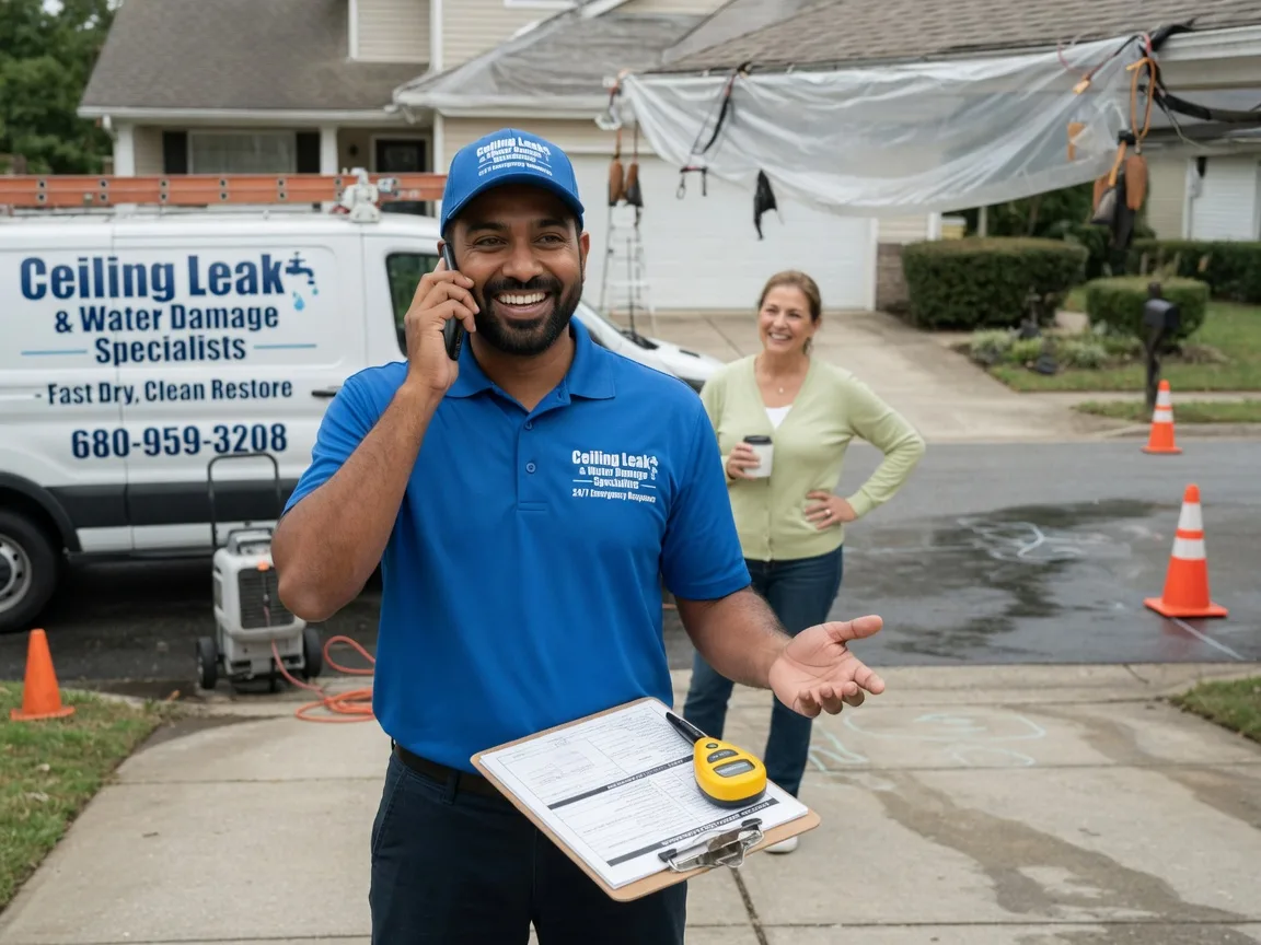 Ceiling Leak Cleanup Chicora, PA FAQs